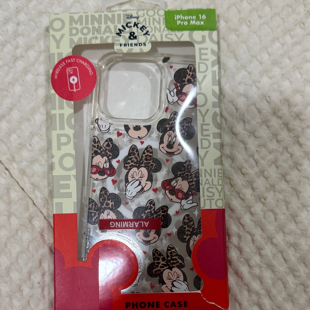 iPhone 16 Pro Max Phone Case - Red and Black